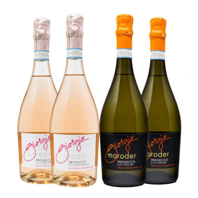 2 Prosecco DOC Rosé & 2 Prosecco DOC